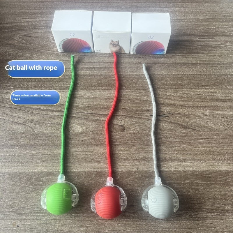 Intelligent Automatic Cat Teasing Ball Funny Cat Toy Ball